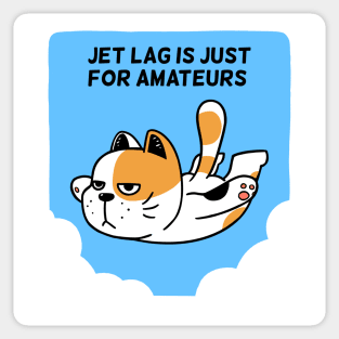 Jet Lag is just for Amateurs Sticker